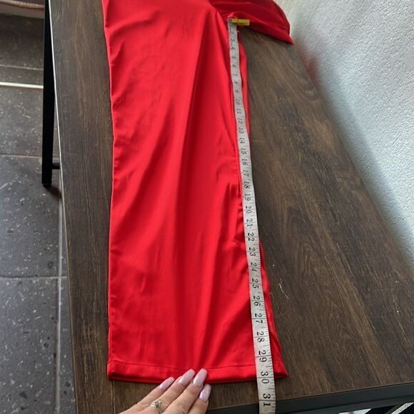 NWT The Drop Silky Satin Stretch One Shoulder Jumpsuit by @shopdandy - Picture 13 of 16